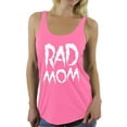 thumbnail image 1 of Awkward Styles Women's Rad Mom Funny Graphic Racerback Tank Tops White Mothering, 1 of 4