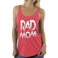 thumbnail image 1 of Awkward Styles Women's Rad Mom Funny Graphic Racerback Tank Tops White Mothering, 1 of 4