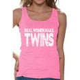 thumbnail image 1 of Awkward Styles Women's Real Women Make Twins Graphic Tank Tops Mother`s Hilarious, 1 of 4