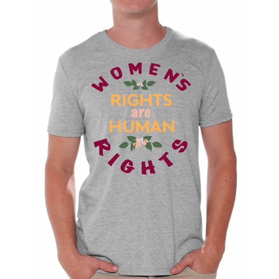 Awkward Styles Women's Rights are Human Rights T-Shirt Feminist T Shirts for Men Feminism Protest Tee