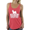 thumbnail image 1 of Awkward Styles Women's Shih Tzu Mom Graphic Racerback Tank Tops Funny Little Lion Mom, 1 of 4