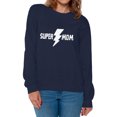 thumbnail image 1 of Awkward Styles Women's Super Mom Mothering Graphic Sweatshirt Tops Gift For Mom, 1 of 4
