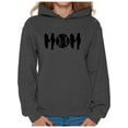 thumbnail image 1 of Awkward Styles Women's Tennis MOM Graphic Hoodie Tops Black Sport Mom's Gift Mother's Day, 1 of 4