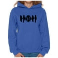 thumbnail image 1 of Awkward Styles Women's Tennis MOM Graphic Hoodie Tops Black Sport Mom's Gift Mother's Day, 1 of 4