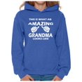 thumbnail image 1 of Awkward Styles Women's This Is What An Amazing Grandma Looks Like Graphic Hoodie Tops, 1 of 4