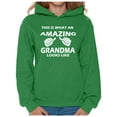 thumbnail image 1 of Awkward Styles Women's This Is What An Amazing Grandma Looks Like Graphic Hoodie Tops, 1 of 4