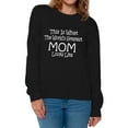 thumbnail image 1 of Awkward Styles Women's This Is What The World`s Greatest Mom Looks Like Graphic Sweatshirt Tops Mom's, 1 of 4