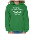 thumbnail image 1 of Awkward Styles Women's This Is What The World`s Greatest Nana Looks Like Graphic Hoodie Tops, 1 of 4