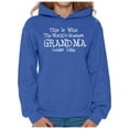 thumbnail image 1 of Awkward Styles Women's This Is What World's Greatest Grandma Looks Like Graphic Hoodie Tops Mother's Day, 1 of 4