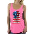 thumbnail image 1 of Awkward Styles Women's USA Flag Golden Retriever Graphic Racerback Tank Tops Independence Day Gift, 1 of 4