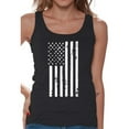 thumbnail image 1 of Awkward Styles Women's USA Flag Patriotic Graphic Tank Tops White Independence Day 4th of July, 1 of 4