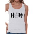 thumbnail image 1 of Awkward Styles Women's Volleyball MOM Sport Graphic Tank Tops Black Mother's Day, 1 of 4