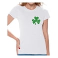 thumbnail image 1 of Awkward Styles Womens St. Patricks Day Shirt Irish Clover Pocket Shirt Irish Pride Gifts for Her St Patricks Day Tee Irish St Paddy's Day Outfit Lucky Shamrock Shirts for Women Irish Shamrock Shirt, 1 of 4