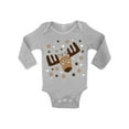 thumbnail image 1 of Awkward Styles Xmas Baby Outfit Bodysuit Brown Christmas Deer Baby Romper, 1 of 4