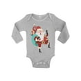 thumbnail image 1 of Awkward Styles Xmas Baby Outfit Bodysuit Christmas Cartoon Baby Romper, 1 of 4
