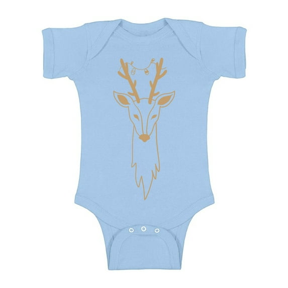 Awkward Styles Xmas Baby Outfit Bodysuit Christmas Deer Romper