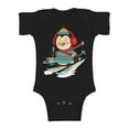 thumbnail image 1 of Awkward Styles Xmas Baby Outfit Bodysuit Christmas Penguin Romper, 1 of 4