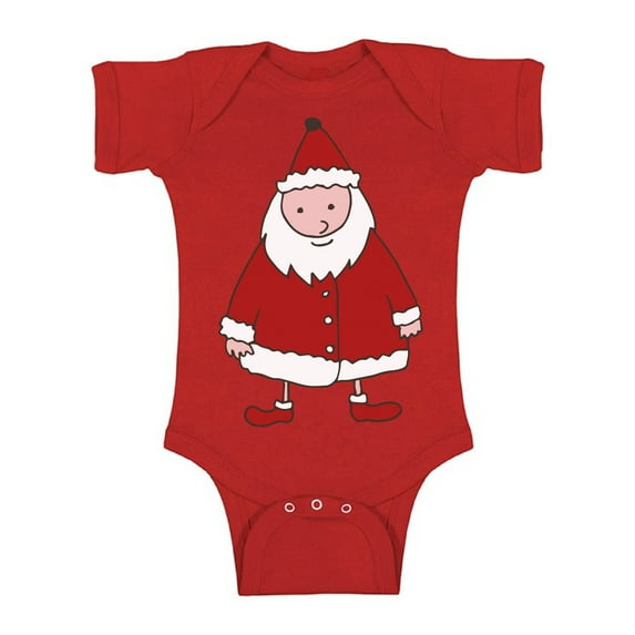 Awkward Styles Xmas Baby Outfit Bodysuit Christmas Santa Claus Romper
