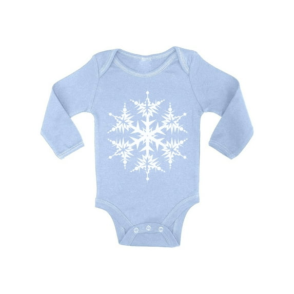 Awkward Styles Xmas Baby Outfit Bodysuit Christmas Snowflake Baby Romper