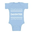 thumbnail image 1 of Awkward Styles Xmas Baby Outfit Bodysuit Daughter Christmas Pattern Romper, 1 of 4
