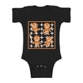 thumbnail image 1 of Awkward Styles Xmas Baby Outfit Bodysuit Gingerbread Ninja Christmas Pattern Romper, 1 of 4