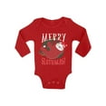 thumbnail image 1 of Awkward Styles Xmas Baby Outfit Bodysuit Merry Slothmas Christmas Baby Romper, 1 of 4