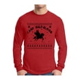 thumbnail image 1 of Awkward Styles Xmas Camp Half Blood Christmas Sweater Long Sleeve T-shirt For Men, 1 of 4
