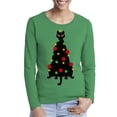 thumbnail image 1 of Awkward Styles Xmas Cat Christmas Sweater Long Sleeve Tshirt For Women, 1 of 3