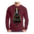 thumbnail image 1 of Awkward Styles Xmas Cute Dog Ugly Christmas Sweater Long Sleeve T-shirt For Men, 1 of 4