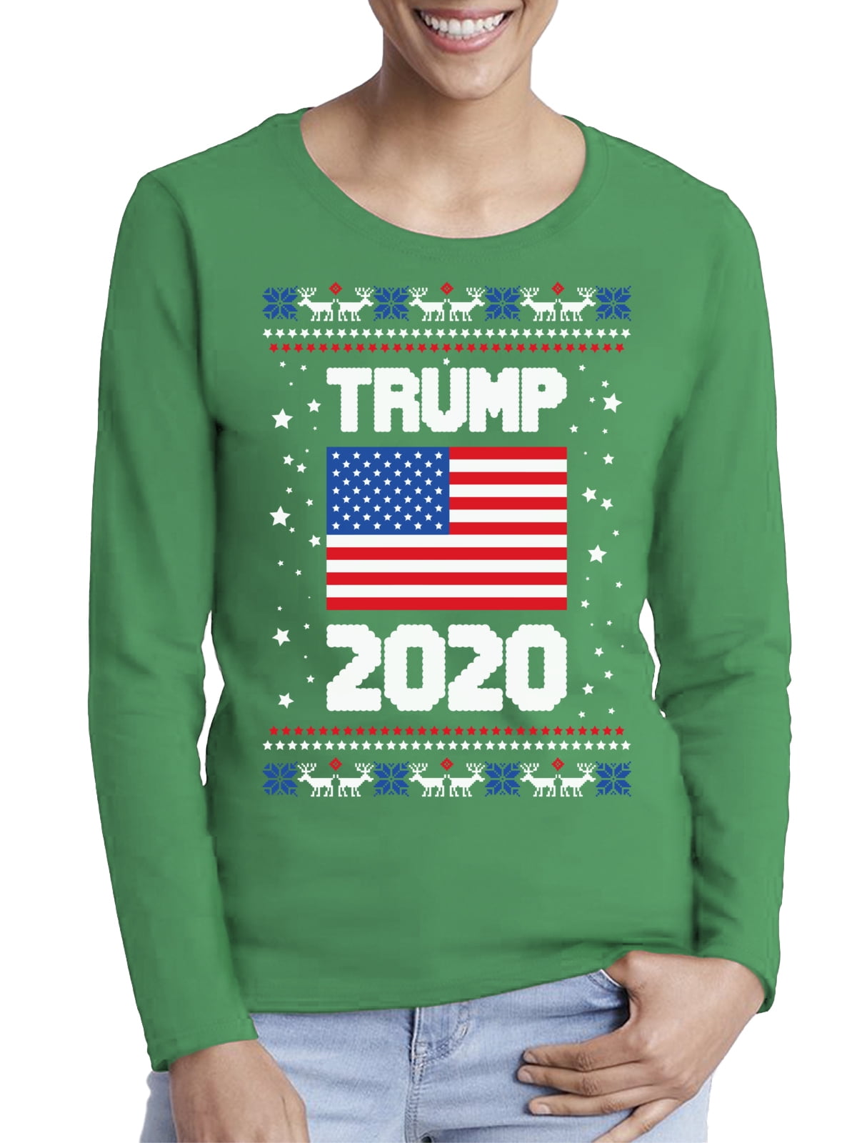 Trump Christmas Sweatshirt, This Is My Ugly Christmas Sweater T-Shirt -  TeeNavi