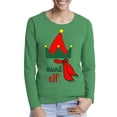 thumbnail image 1 of Awkward Styles Xmas Elf Aunt Christmas Sweater Long Sleeve T-shirt For Women, 1 of 3