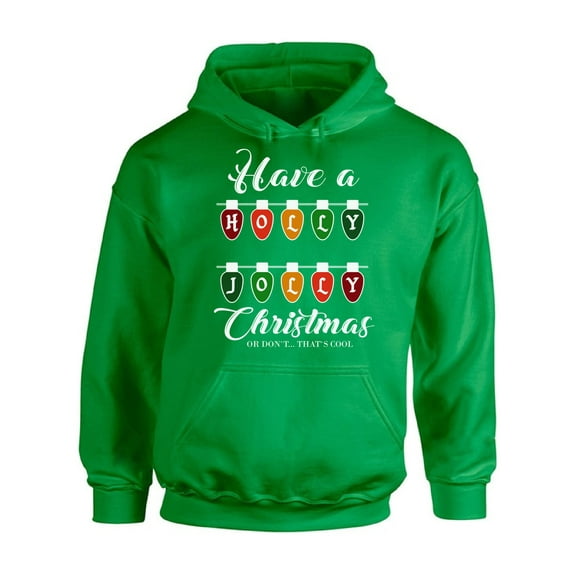 Awkward Styles Xmas Hoodie Christmas Holly Jolly Hooded Sweatshirt