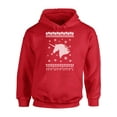 thumbnail image 1 of Awkward Styles Xmas Hoodie Christmas Unicorn Hooded Sweatshirt, 1 of 5