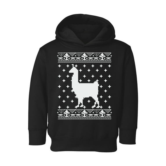 Awkward Styles Xmas Hoodie for Girls Boys Toddler Christmas Llama Sweatshirt
