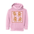 thumbnail image 1 of Awkward Styles Xmas Hoodie for Girls Boys Toddler Gingerbread Ninja Christmas Pattern Sweatshirt, 1 of 4