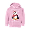thumbnail image 1 of Awkward Styles Xmas Hoodie for Girls Boys Toddler Penguin Christmas Pattern Sweatshirt, 1 of 4