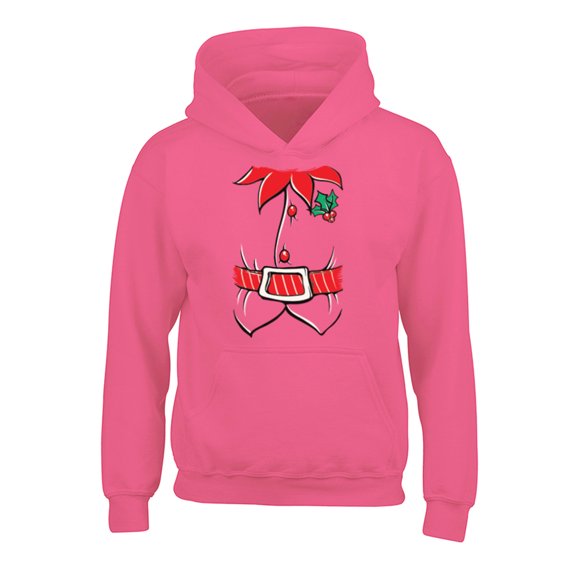 Awkward Styles Xmas Hoodies for Kids Youth Adorable Christmas Elf Suit Sweatshirt