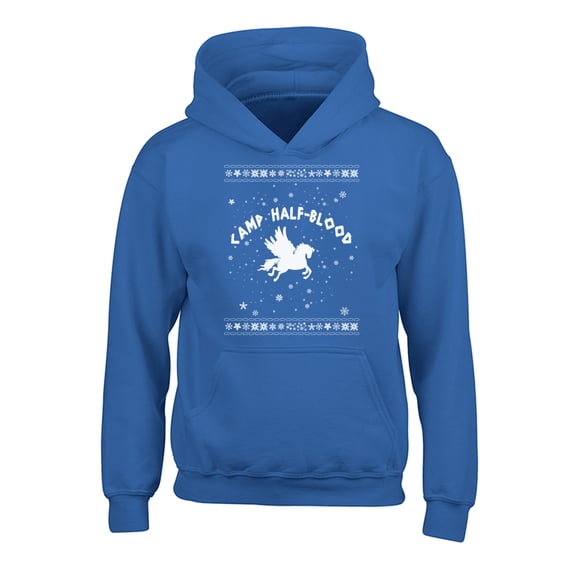 Awkward Styles Xmas Hoodies for Kids Youth Christmas Camp Half-Blood Sweatshirt
