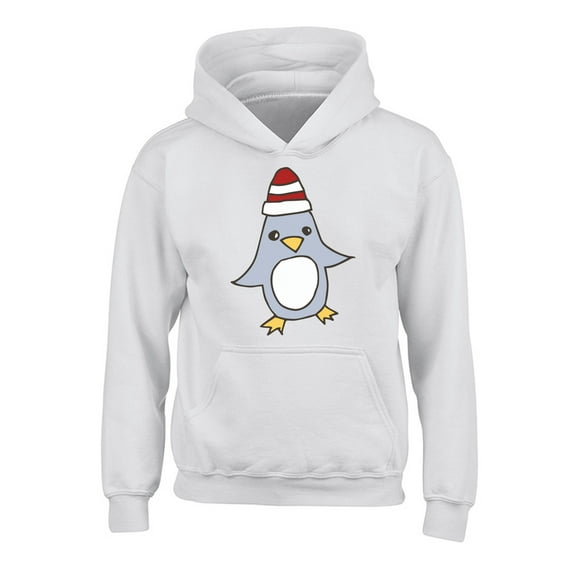 Awkward Styles Xmas Hoodies for Kids Youth Christmas Penguin Cartoon Sweatshirt