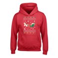 thumbnail image 1 of Awkward Styles Xmas Hoodies for Kids Youth Christmas Santa with Unicorn Sweatshirt, 1 of 4