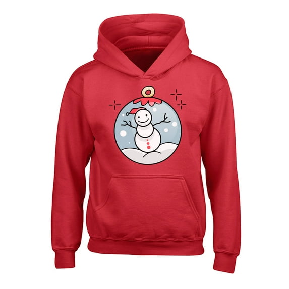 Awkward Styles Xmas Hoodies for Kids Youth Christmas Snowman Sweatshirt