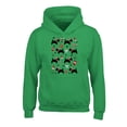 thumbnail image 1 of Awkward Styles Xmas Hoodies for Kids Youth Dogs Christmas Pattern Sweatshirt, 1 of 4