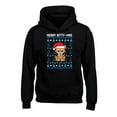 thumbnail image 1 of Awkward Styles Xmas Hoodies for Kids Youth Merry Christmas Kittymas Sweatshirt, 1 of 4