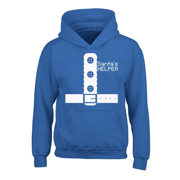 Awkward Styles Xmas Hoodies for Kids Youth Santa's Christmas Helper Sweatshirt