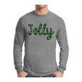 thumbnail image 1 of Awkward Styles Xmas Jolly Plaid Christmas Sweater Long Sleeve T-shirt For Men, 1 of 4