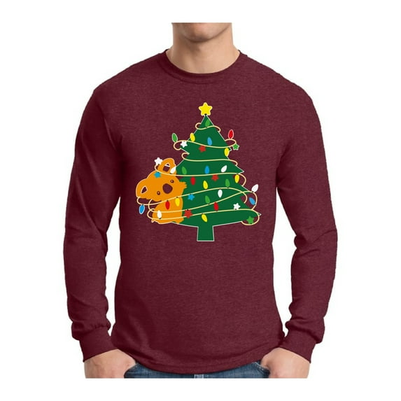 Awkward Styles Xmas Koala Christmas Sweater Long Sleeve T-shirt For Men