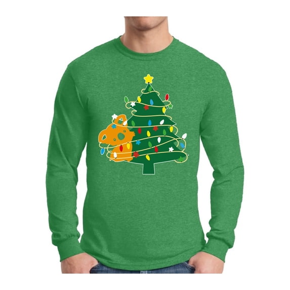 Awkward Styles Xmas Koala Christmas Sweater Long Sleeve T-shirt For Men