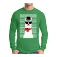 thumbnail image 1 of Awkward Styles Xmas Llama Ugly Christmas Sweater Long Sleeve T-shirt For Men, 1 of 4