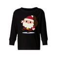 thumbnail image 1 of Awkward Styles Xmas Long Sleeve Shirt for Boys Girls Toddler Christmas Cartoon Santa Shirt, 1 of 4