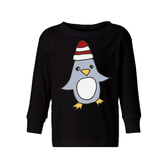 Awkward Styles Xmas Long Sleeve Shirt for Boys Girls Toddler Christmas Penguin Cartoon Shirt